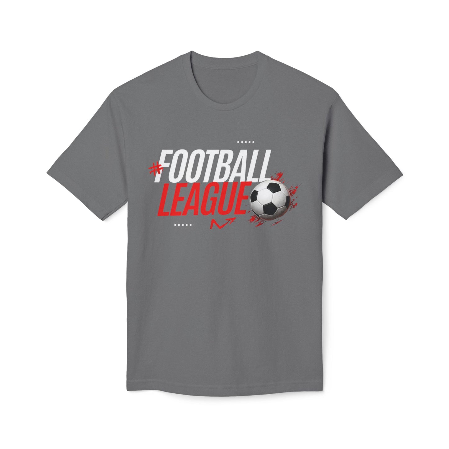 Football League T-Shirt — Soccer Team Jersey with '10' Back Number