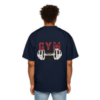 Feel the Pain Gym T‑Shirt — Heavy Oversized Workout Tee for Weightlifters