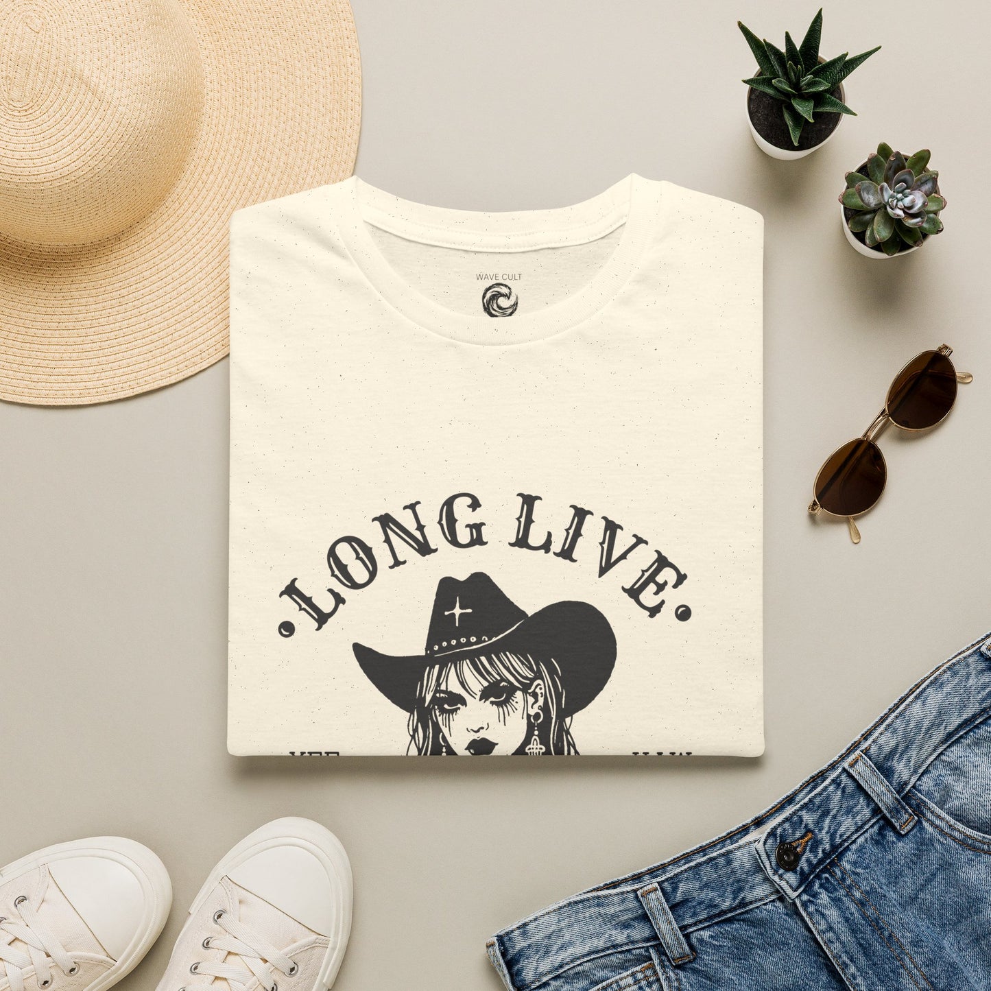 Long Live Cowgirls T-Shirt — Vintage Cowgirl Graphic Tee