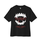 Vampire Fangs Graphic Tee — Gothic Horror Vampire Shirt