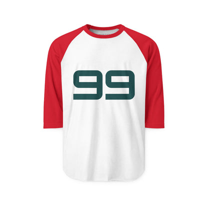 99 Retro Raglan Shirt — Vintage Athletic Number Tee