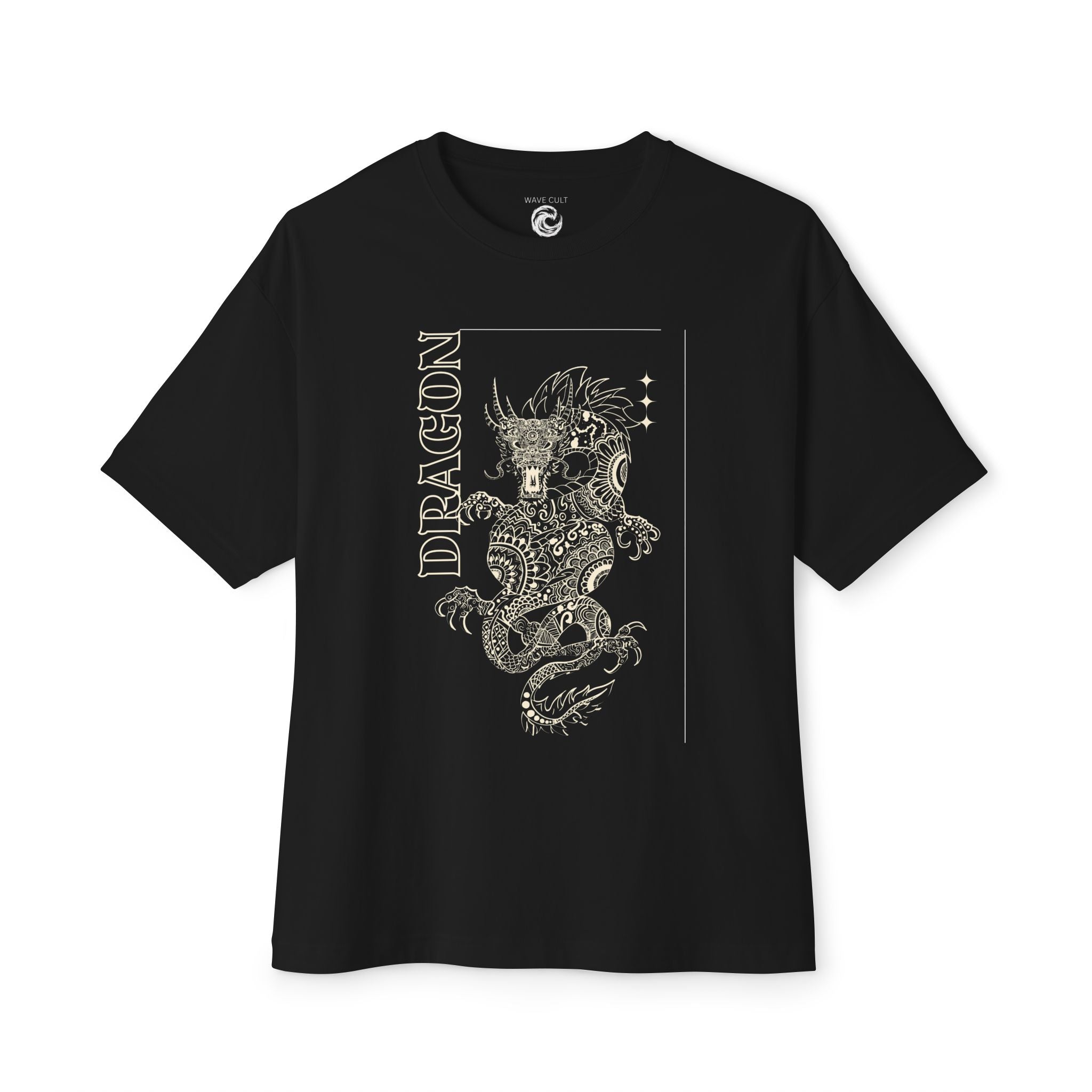 Dragon Graphic Tee — Vintage Japanese Dragon Design