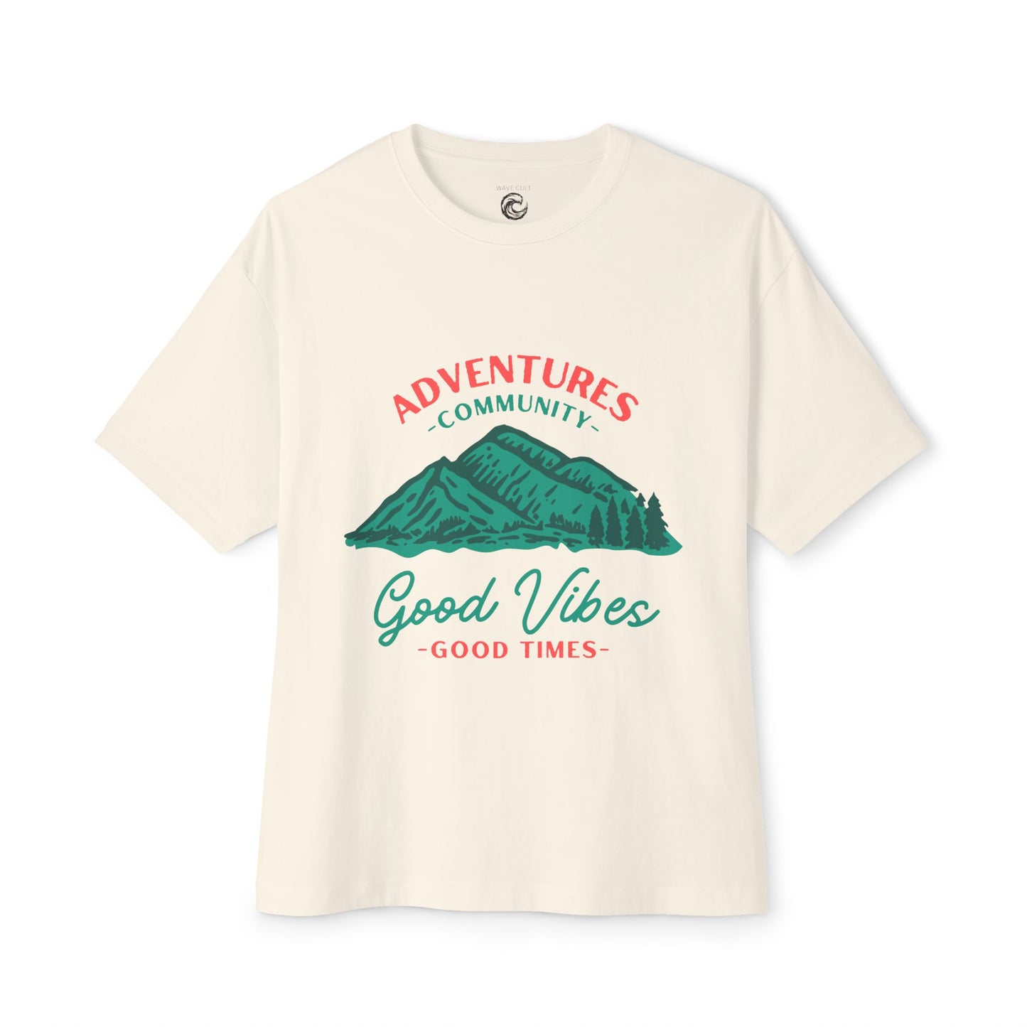 Good Vibes Mountain Tee — Adventures Community Graphic T-Shirt