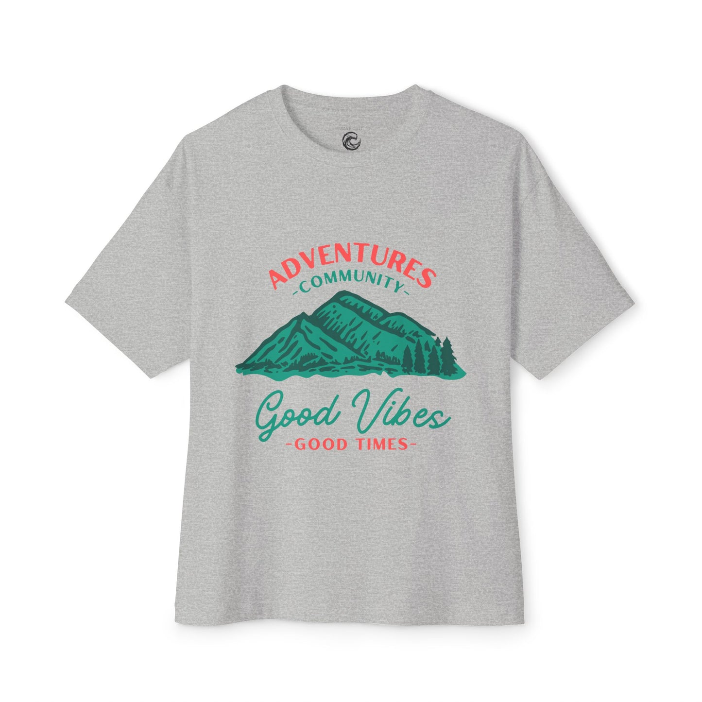 Good Vibes Mountain Tee — Adventures Community Graphic T-Shirt