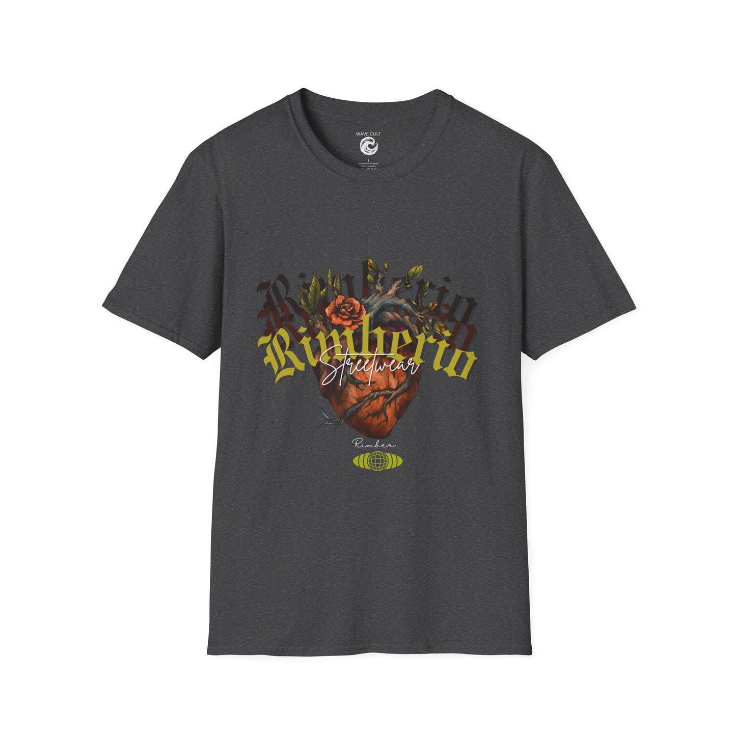 Rivtheria Floral Vintage Script T-Shirt