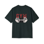 Feel the Pain Gym T‑Shirt — Heavy Oversized Workout Tee for Weightlifters