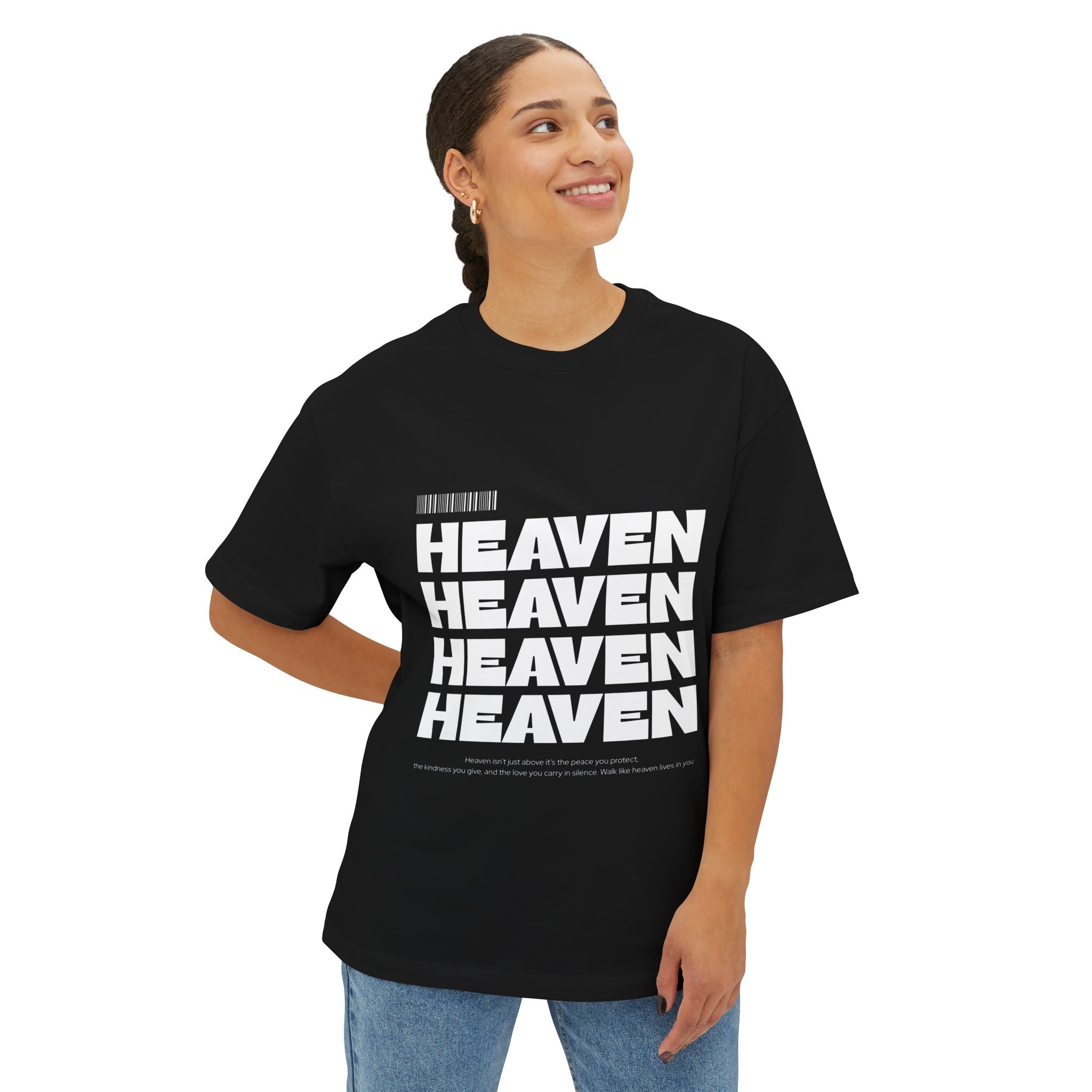 Heaven Tshirt — Oversized Graphic T‑Shirt