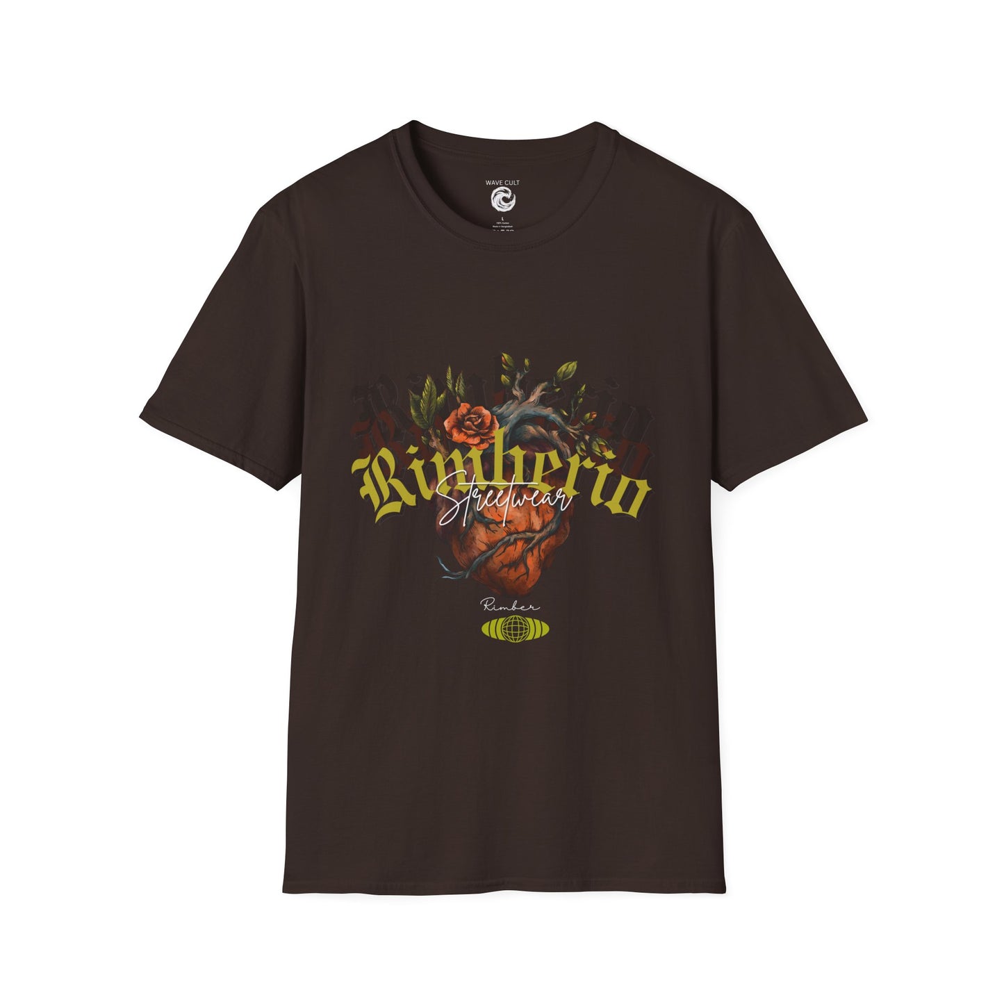 Rivtheria Floral Vintage Script T-Shirt