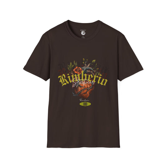 Rivtheria Floral Vintage Script T-Shirt