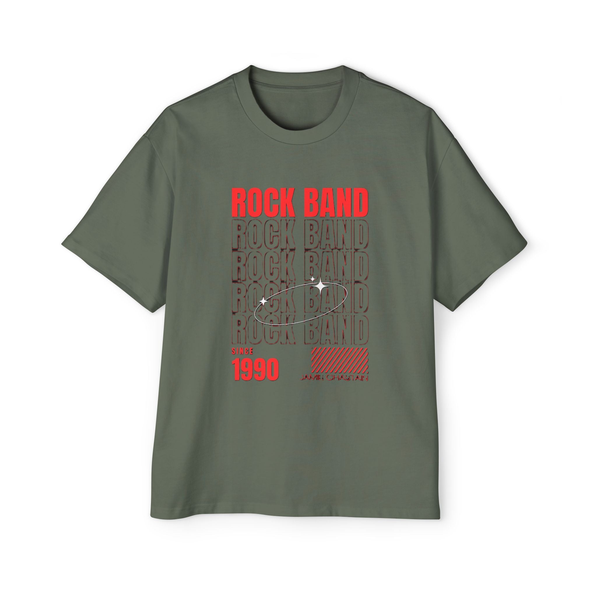 Black Tshirt - Rock Band Angel — Vintage 1990