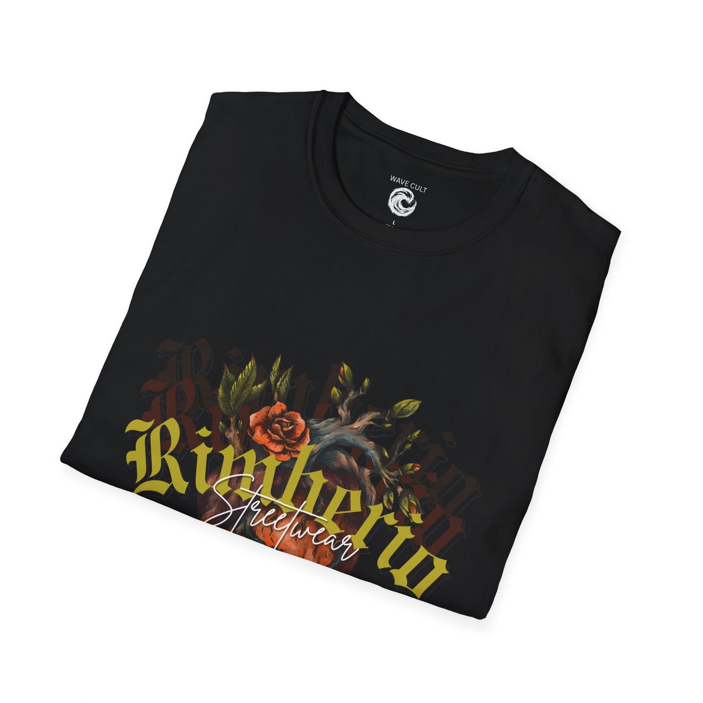 Rivtheria Floral Vintage Script T-Shirt