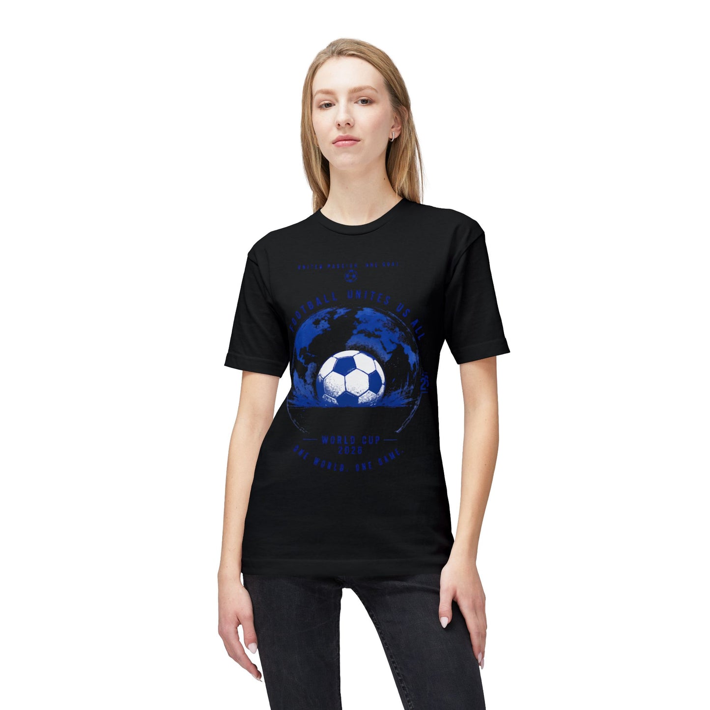 Eat Sleep Football Repeat T-Shirt — World Cup Soccer Tee (2026)