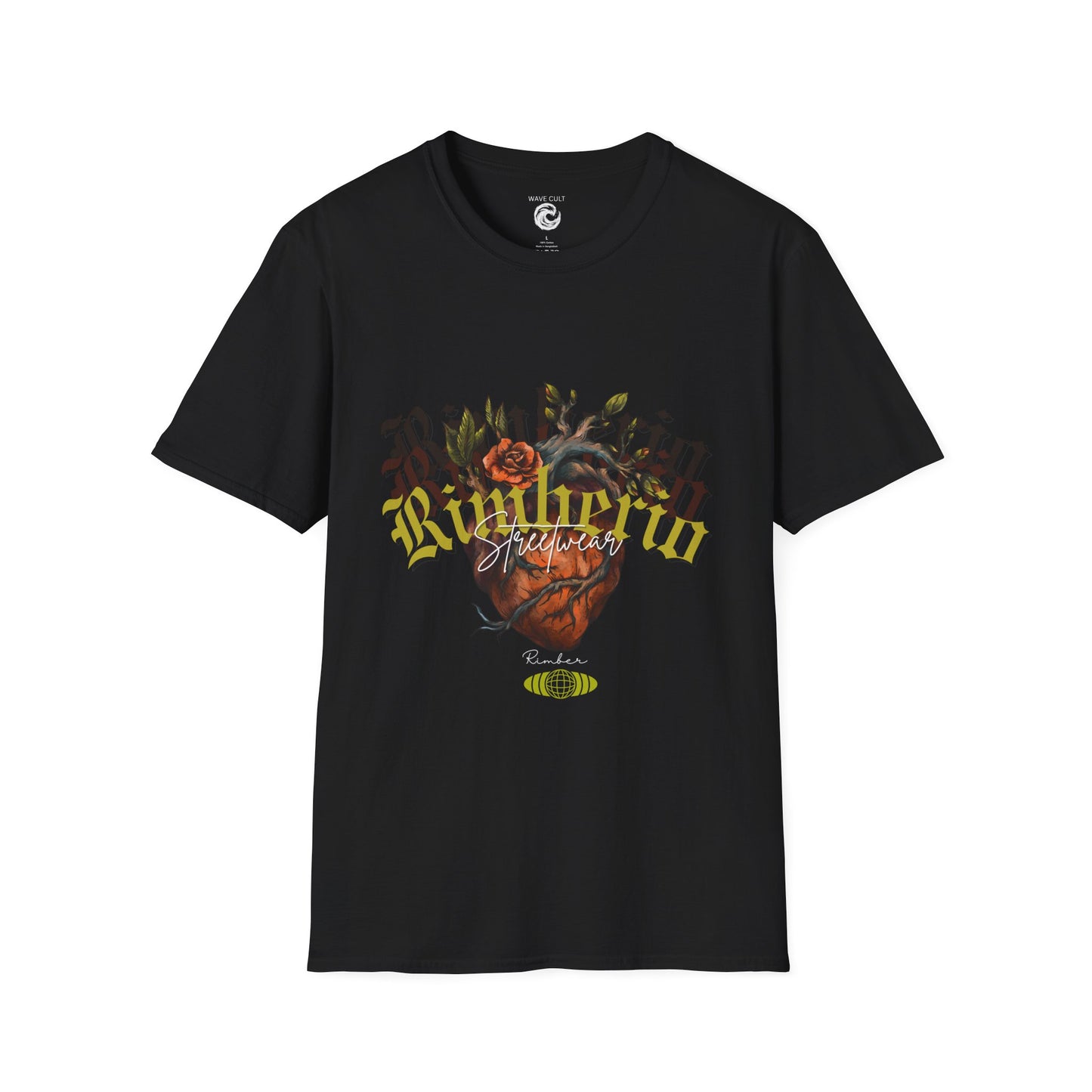 Rivtheria Floral Vintage Script T-Shirt