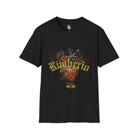 Rivtheria Floral Vintage Script T-Shirt