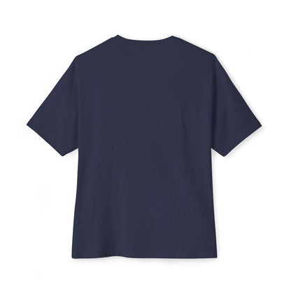 King Lion Crest Tee — Oversized Boxy Black T‑Shirt
