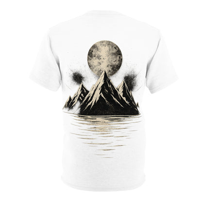 All-Over Print Cut & Sew Tee — Customizable AOP Graphic Shirt