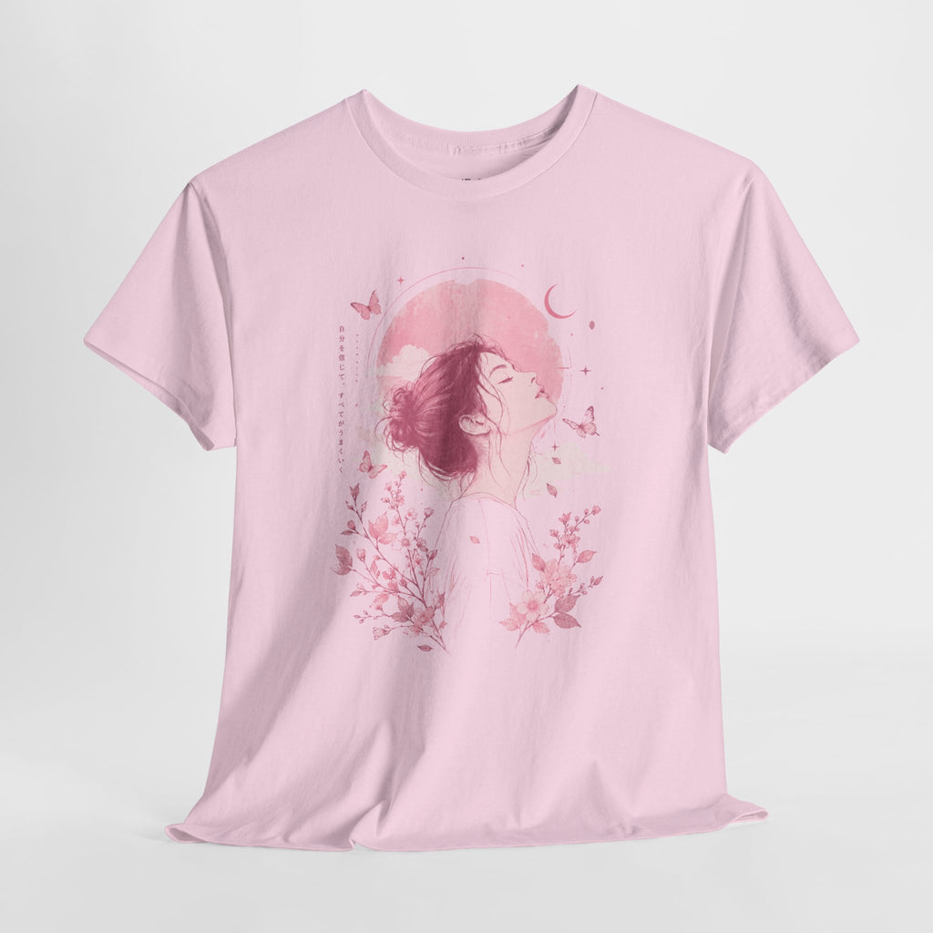 Pastel Moon Girl T-Shirt