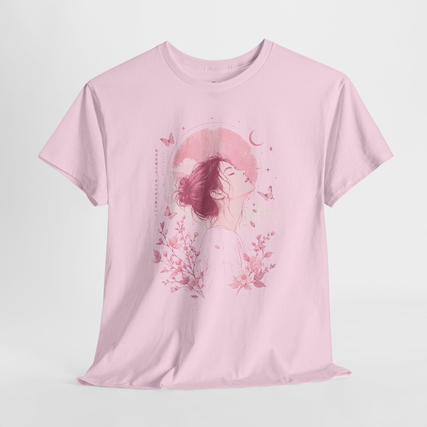 Pastel Moon Girl T-Shirt