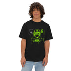 Cyber Gamer Tee — Neon Green Anime Controller Design