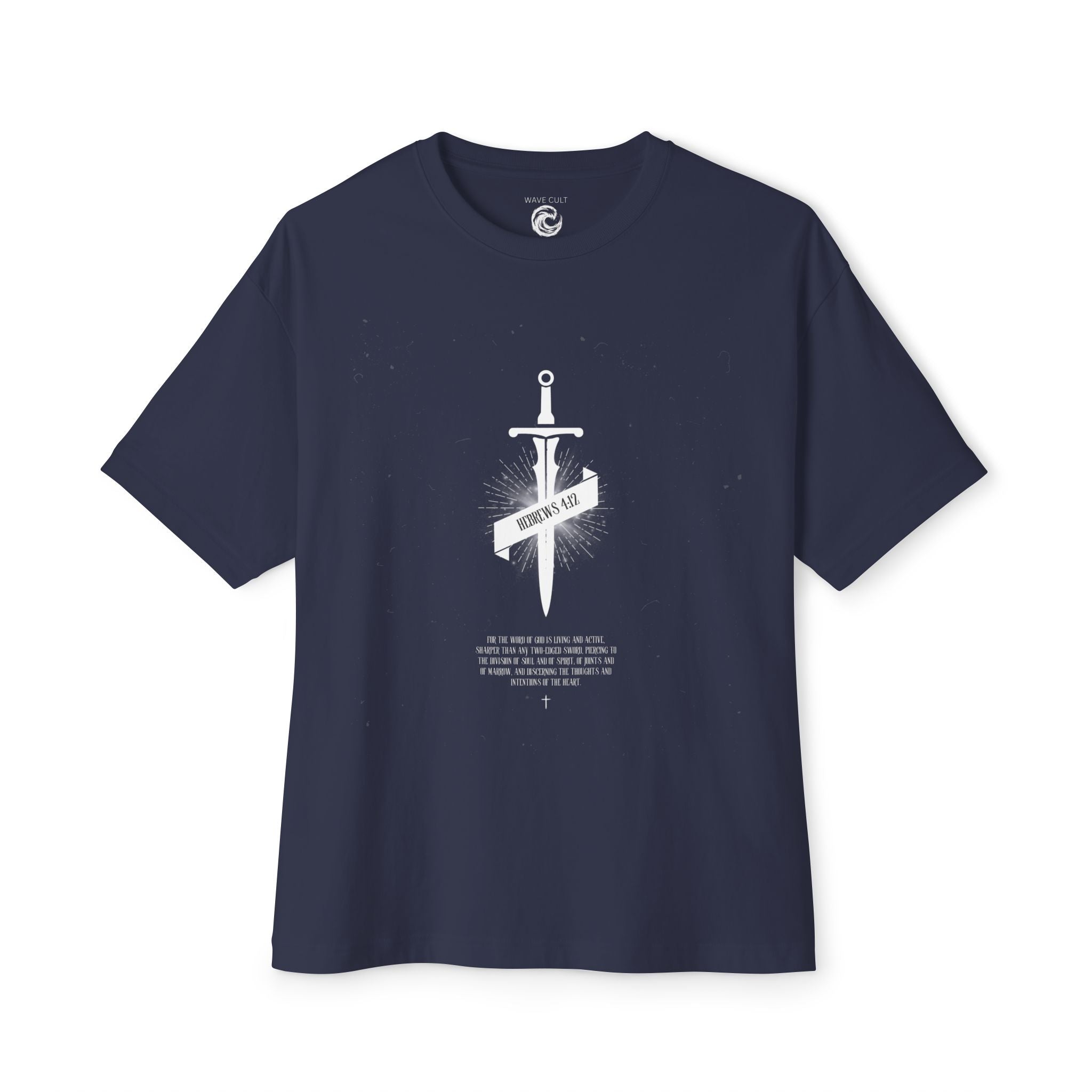 Dagger Tshirt — Dagger & Banner Graphic T-Shirt ("Forgive Us")