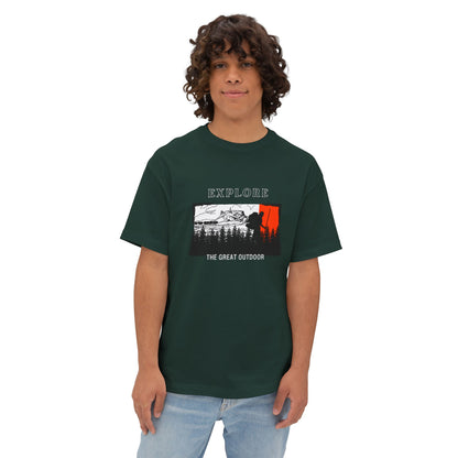 Explore The Great Outdoor T-Shirt – Mountain & Forest Adventure Tee
