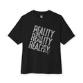 Messaging tshirt — Distorted 'Reality' Boxy T-Shirt