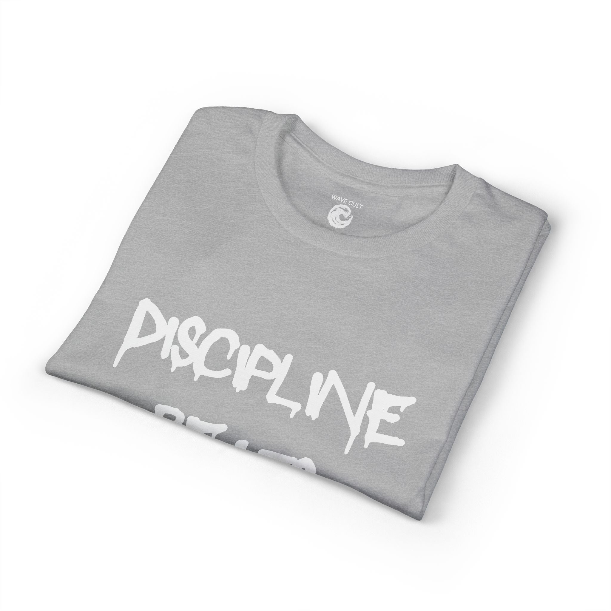 Discipline beats Motivation T‑Shirt — Motivational Gym Fitness Tee
