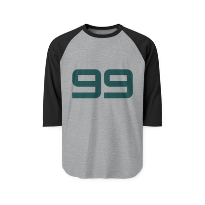 99 Retro Raglan Shirt — Vintage Athletic Number Tee