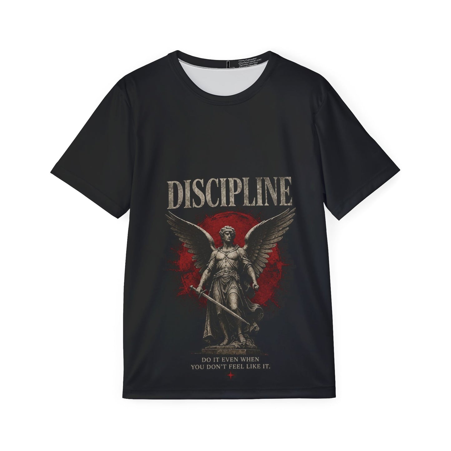 Discipline & Loyalty Sports Jersey — Angel Warrior and Guard Dog Graphic