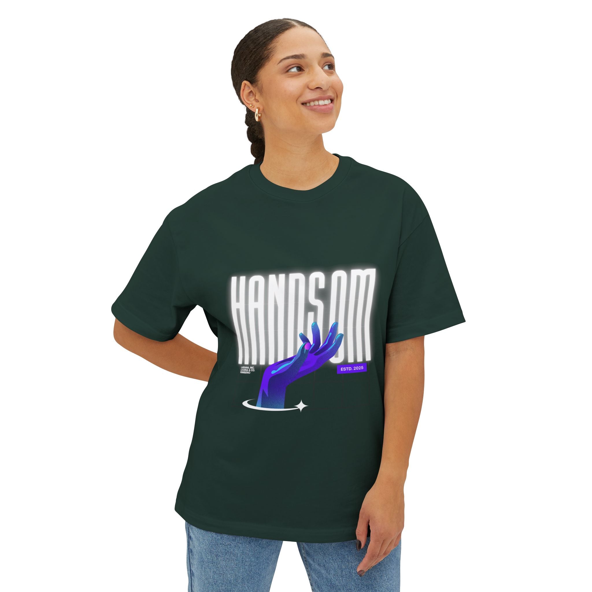 Tshirt - Handsom Glowing Hand Graphic Tee