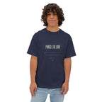 Oversized Tshirt. Praise The Lord Tee — Christian.