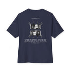 Black Tshirt Crown Reflection — Inspirational Oversized T-Shirt