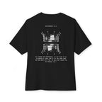 Black Tshirt Crown Reflection — Inspirational Oversized T-Shirt