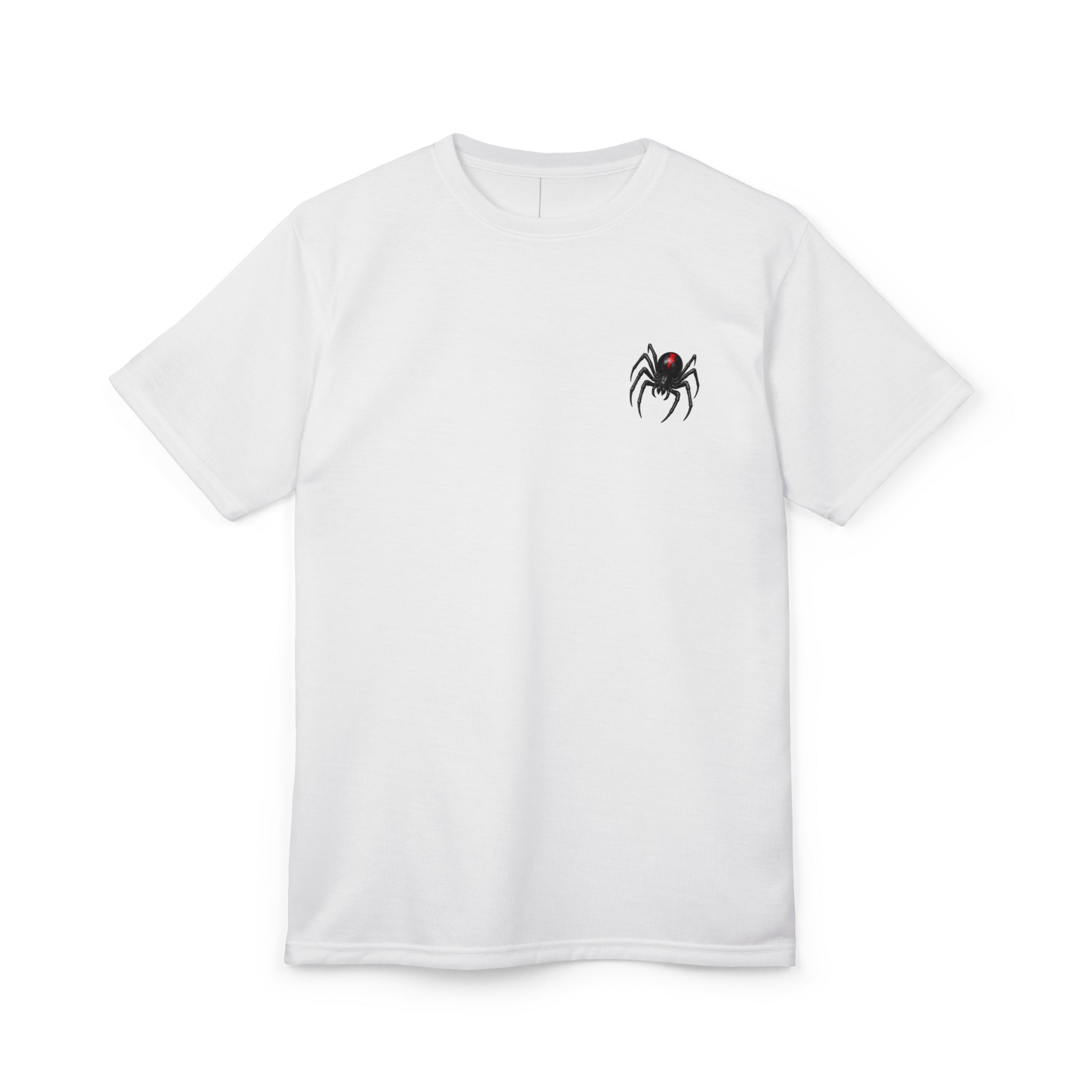 Spider Chest Tee — Small Redback Spider Graphic T‑Shirt