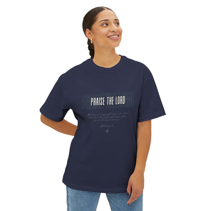 Praise The Lord Tee — Christian Oversized Boxy T-Shirt