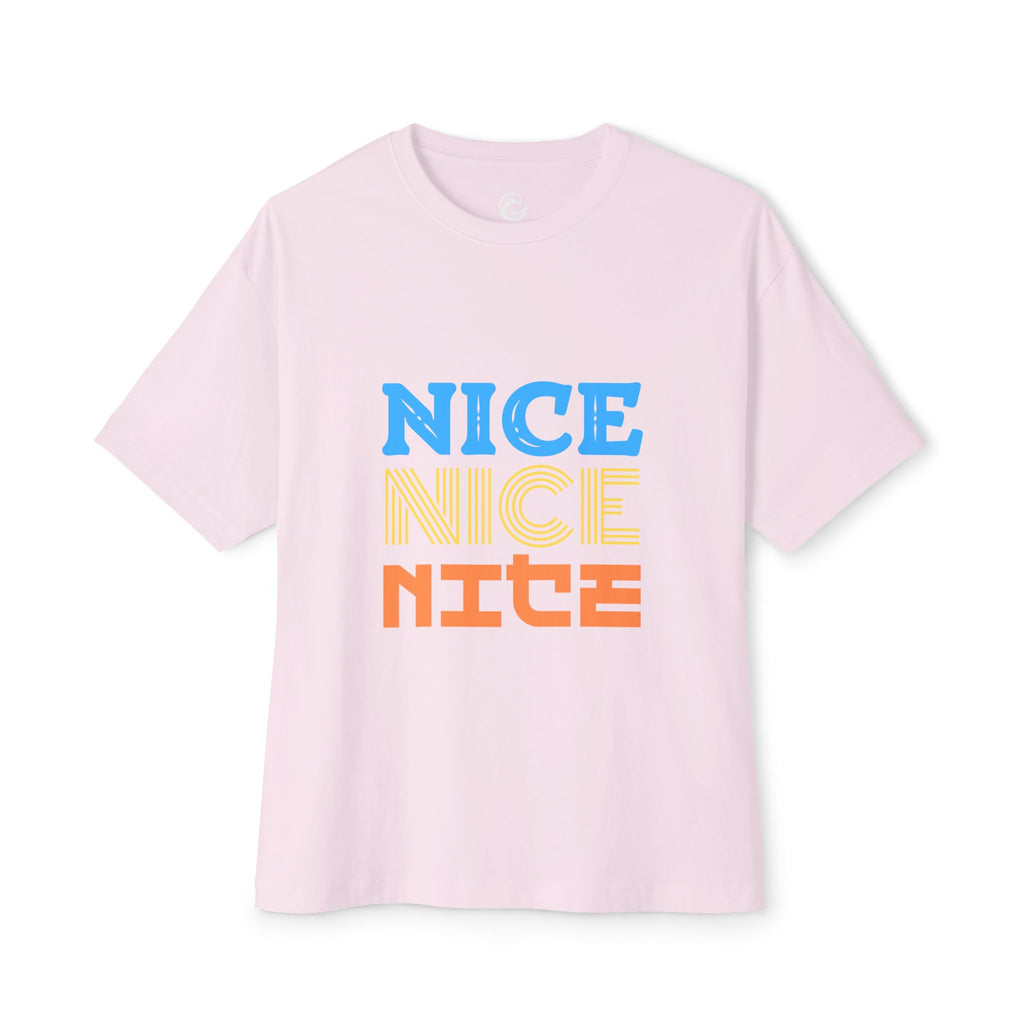 Nice tshirt — Retro Colorblock Graphic T‑Shirt