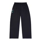 Men's Pajama Pants — Teal Dragon Smoke Graphic Lounge Pants