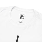 White tshirt - Minimalist Vertical Lines Unisex