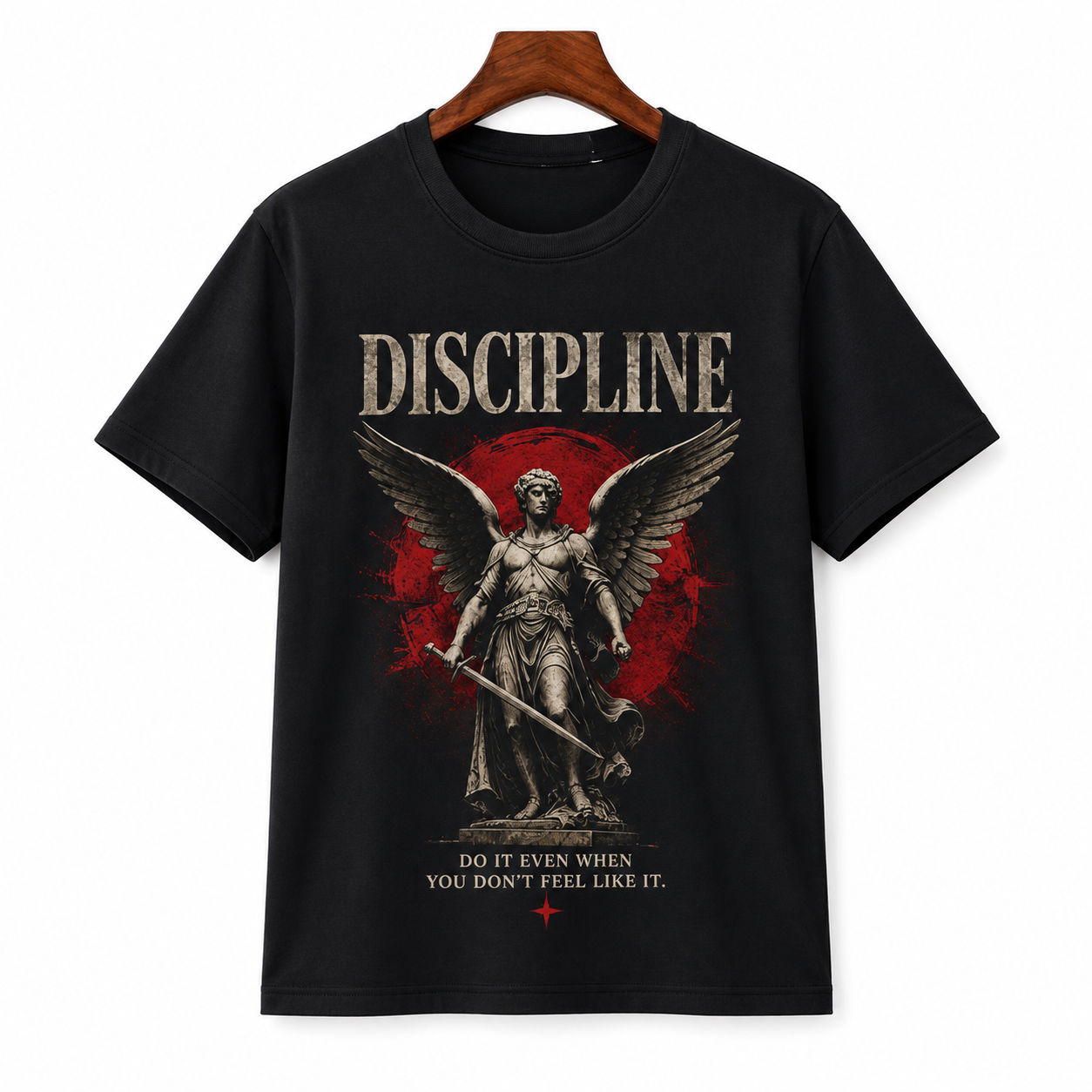 Discipline & Loyalty Sports Jersey — Angel Warrior and Guard Dog Graphic